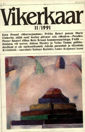 Vikerkaar ; 11 1991