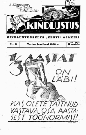 Eesti Kindlustus ; 3 1930-06