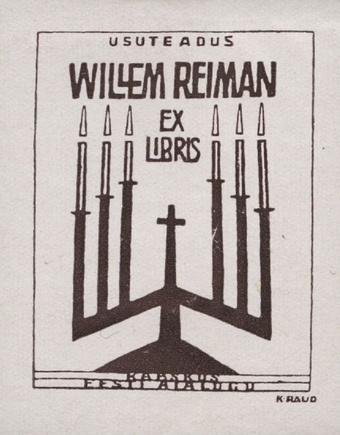 Willem Reiman ex libris 