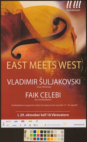 East meet west : Vladimir Šuljakovski, Faik Celebi 
