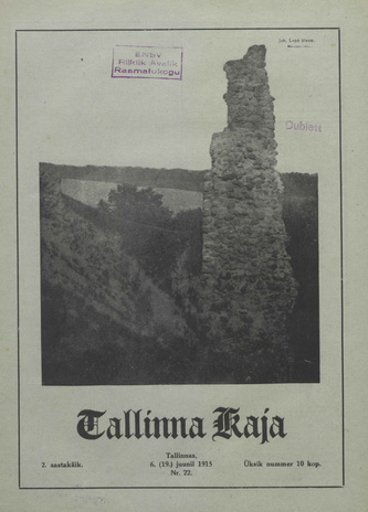 Tallinna Kaja : piltidega nädalakiri ; 22 1915-06-06