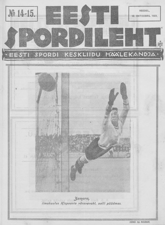 Eesti Spordileht ; 14/15 1923-10-12