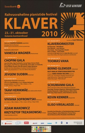 Klaver 2010 : rahvusvaheline pianistide festival 