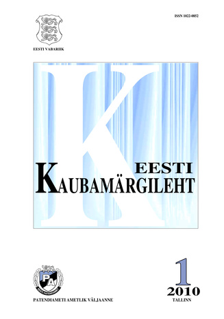 Eesti Kaubamärgileht ; 1