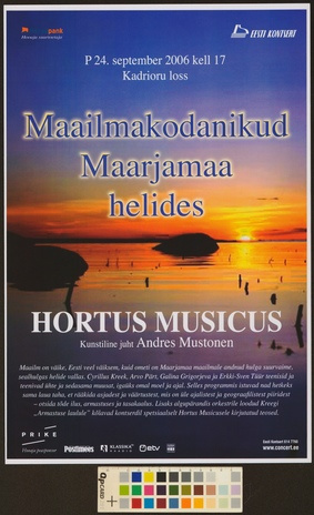 Hortus Musicus : maailmakodanikud Maarjamaa helides 