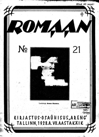 Romaan ; 21 (159) 1928-11