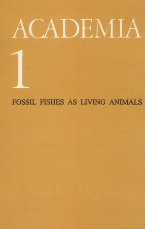 Fossil fishes as living animals : papers presented at the 2nd International Colloquium on the Middle Palaeozoic Fisches, held in Tallinn in September 1989 