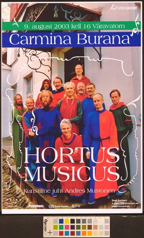 Hortus Musicus : Carmina Burana 