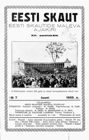 Eesti Skaut ; 7 1933-06