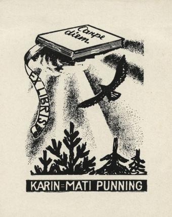 Ex libris Karin Mati Punning 