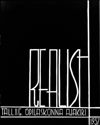 Realist : Tallinna Reaalgümnaasiumi õpilaskonna ajakiri ; 6 1937-11