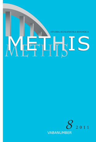 Methis. Studia humaniora Estonica ; 8 2011