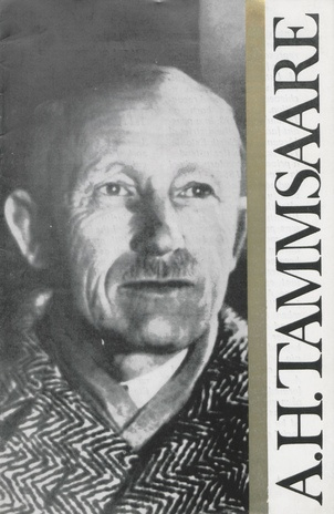 A. H. Tammsaare - great Estonian writer