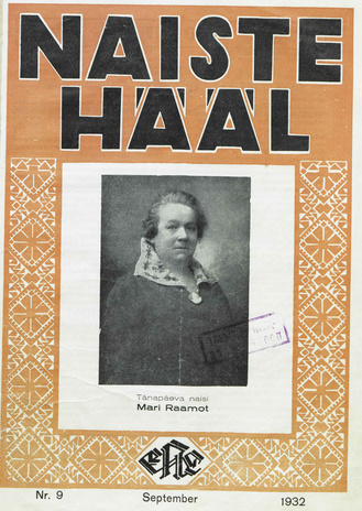 Naiste Hääl ; 9 1932-09