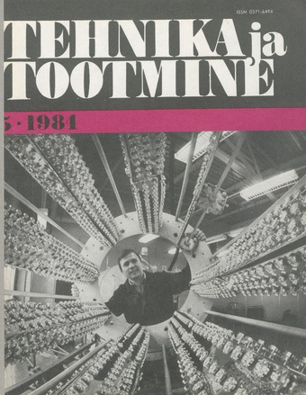 Tehnika ja Tootmine ; 5 1984-05