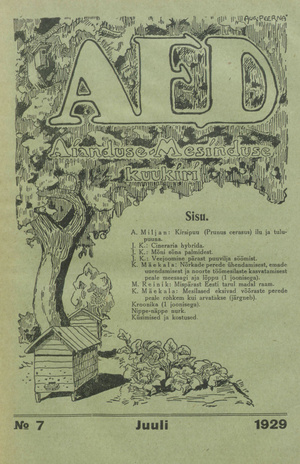 Aed : aianduse ajakiri ; 7 1929-07