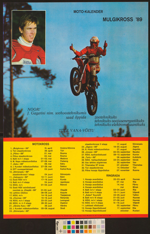 Mulgikross '89 : moto-kalender 