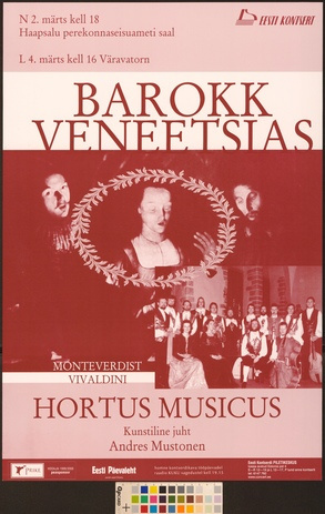 Barokk Veneetsias : Hortus Musicus 