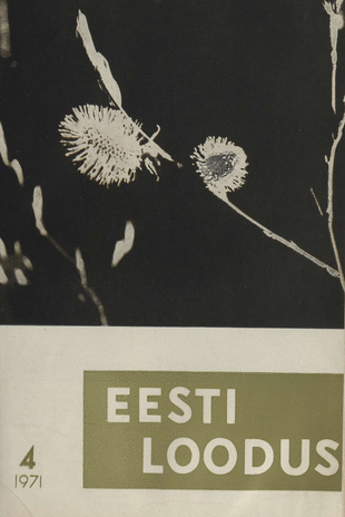 Eesti Loodus ; 4 1971-04
