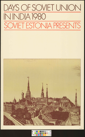 Days of Soviet Union in India 1980 : Soviet Estonia presents 