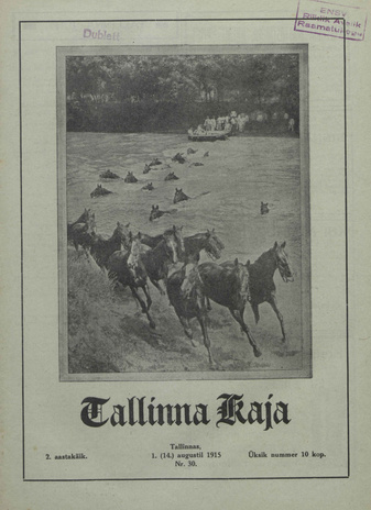 Tallinna Kaja : piltidega nädalakiri ; 30 1915-08-01