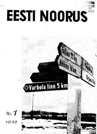 Eesti Noorus ; 1 1939-01-31