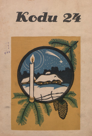 Kodu : perekondlik kirjanduse, teaduse ja kunsti ajakiri ; 24 1933-12
