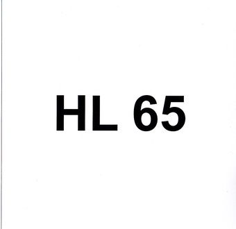 HL 65 : Eesti Muusikafondi heliarhiiv
