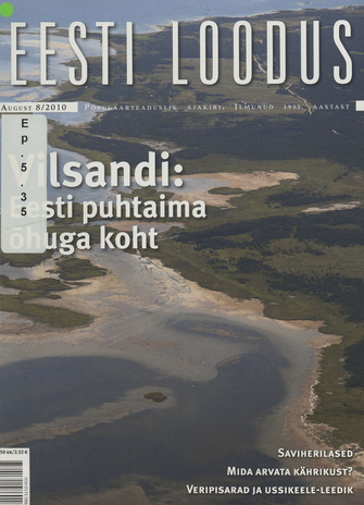 Eesti Loodus ; 8 2010-08