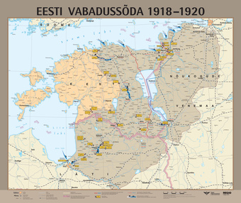 Eesti Vabadussõda 1918-1920 [Eesti Sõjamuuseumile]