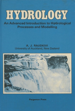 Hydrology : an advanced introduction to hydrological processes and modelling 