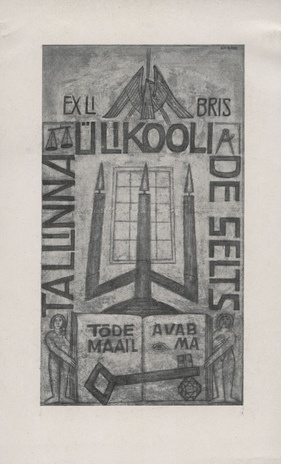 Ex libris Tallinna Ülikoolide Selts 