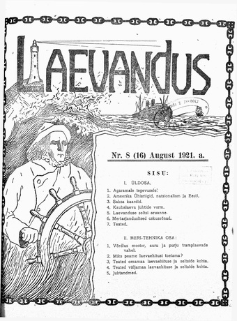 Laevandus ; 8 (16) 1921-08
