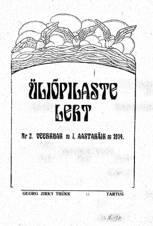 Üliõpilaste Leht ; 2 1914-02