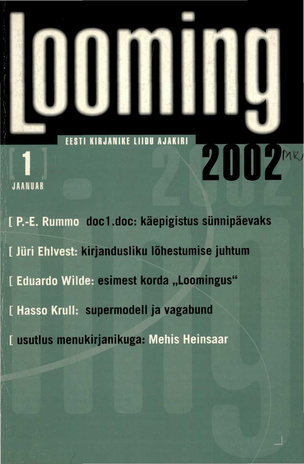 Looming ; 1 2002-01