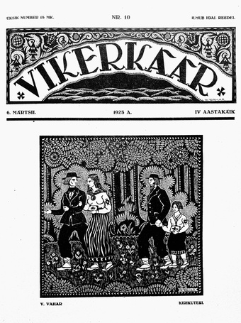 Vikerkaar ; 10 1925-03-06