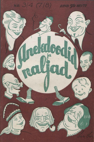 Anekdoodid ja naljad : anekdootide ja naljade ajakiri ; 3-4 1931-12