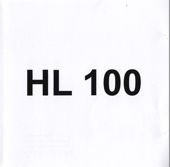 HL 100 : Eesti Muusikafondi heliarhiiv