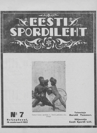 Eesti Spordileht ; 7 1922-02-16
