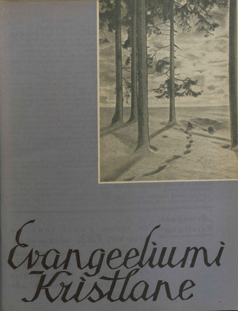 Evangeeliumi Kristlane : Tallinna Immaanueli Evangeeliumi Kristlaste vabausuühingu häälekandja ; 2 1938-01-25