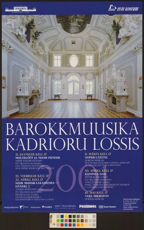 Barokkmuusika Kadrioru lossis : 2001 