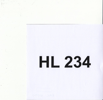 HL 234 : Eesti Muusikafondi heliarhiiv