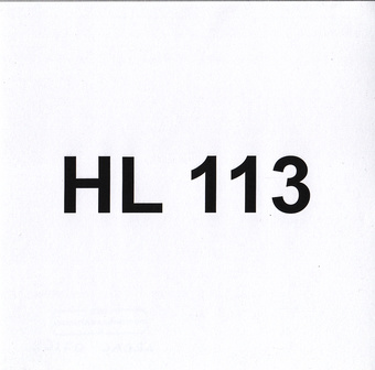 HL 113 : Eesti Muusikafondi heliarhiiv