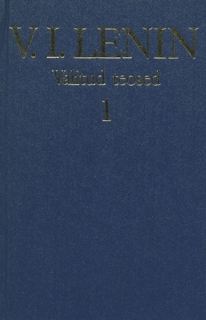 Valitud teosed. 1. kd., 1894-1900 