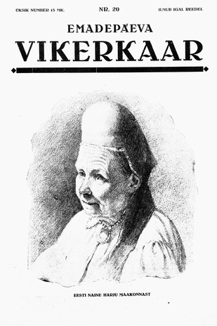 Vikerkaar ; 20 1925