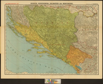 Bosnien, Herzegowina, Montenegro und Dalmatien