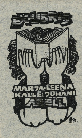 Ex-libris Marja-Leena, Kalle Juhani Arell 