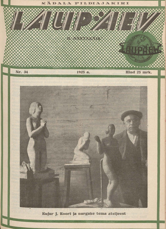 Laupäev : nädala pildileht ; 34 1925