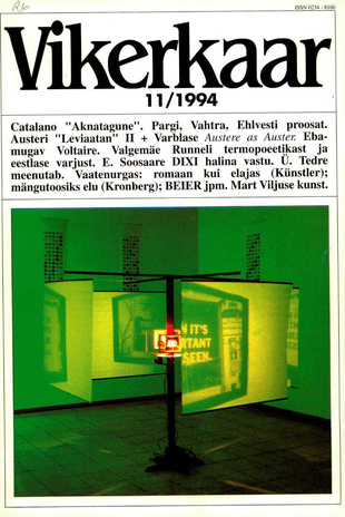Vikerkaar ; 11 1994