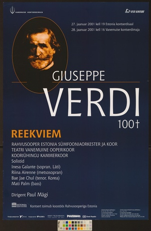 Giuseppe Verdi : Reekviem 